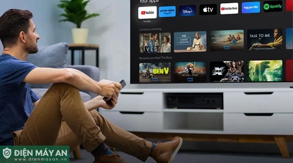 Google Tivi QD-Mini LED TCL AI 4K 85 inch 85C6K